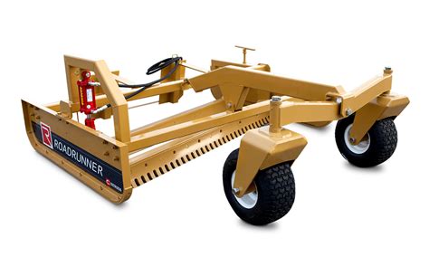 gravel leveler for skid steer|grader attachment for skid steer.